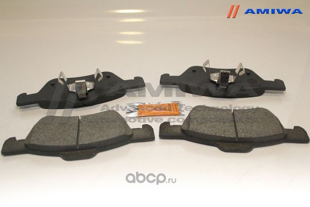 КОЛОДКИ ТОРМОЗНЫЕ ДИСКОВЫЕ ПЕРЕДНИЕ SPEED STOP (Amiwa). Артикул CD01255
