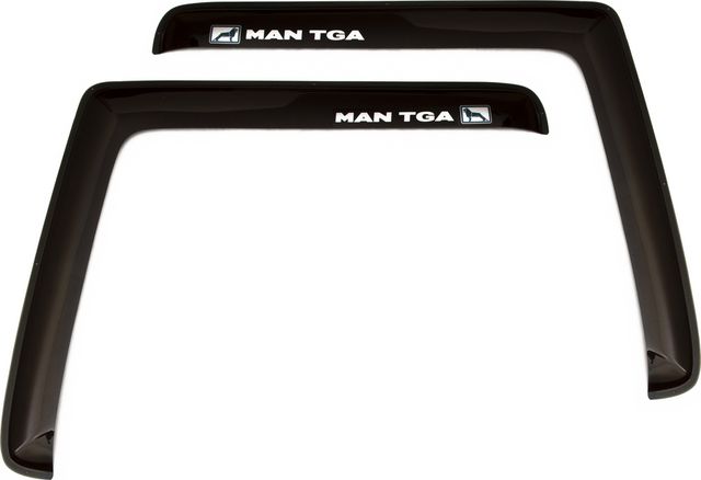 Дефлекторы REIN для окон (накладной скотч 3М) (2 шт.) MAN TGA 2000-2026 Дымчатый. Артикул REINWV850