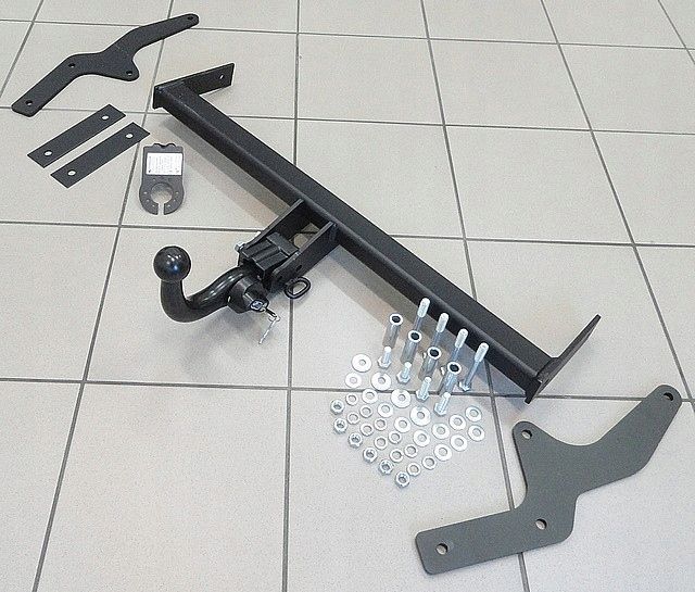 Фаркоп Steinhof для Renault Laguna III универсал 2007-2015. Быстросъемный крюк. Артикул R-091