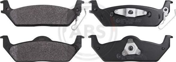 Тормозные колодки ABS задние для Ford F-150 XI 2003-2008. Артикул 38448