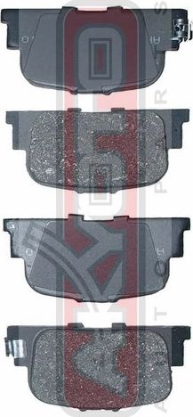Тормозные колодки Akyoto Packing AKYOTO. Артикул AKD-0510