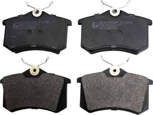 Тормозные колодки Denckermann. Артикул B110041