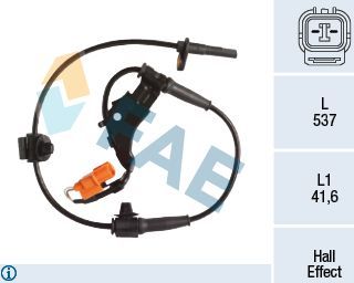 Датчик ABS FAE передний правый для Honda CR-V III 2007-2012. Артикул 78231