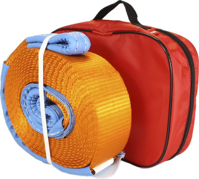 Стропа динамическая (рывковая) Tplus 9 т 9 м серия Стандарт (с сумкой) Олива. Артикул Т016842