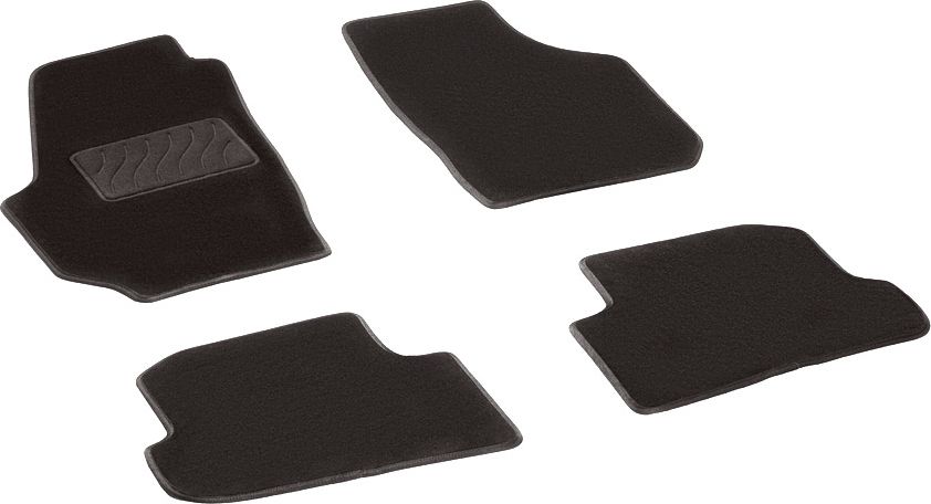 Коврики текстильные Seintex на нескользящей основе для салона Skoda Roomster 2006-2026. Артикул 83181