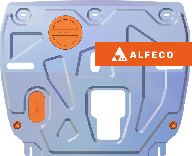 Защита алюминиевая Alfeco для картера и КПП Hyundai Sonata VIII (DN8) 2019-2026. Артикул ALF.10.55 AL4