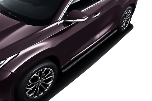 Пороги Slitkoff труба d57 для Exeed TXL 2020-2026 Черные. Артикул CHEX-TXL-006B