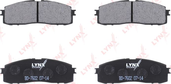 Тормозные колодки LYNXauto. Артикул BD-7602