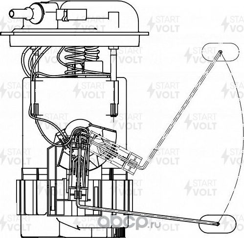 Бензонасос (топливный насос) StartVOLT. Артикул SFM 0181