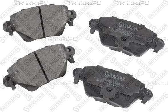 Тормозные колодки Stellox. Артикул 788 000B-SX