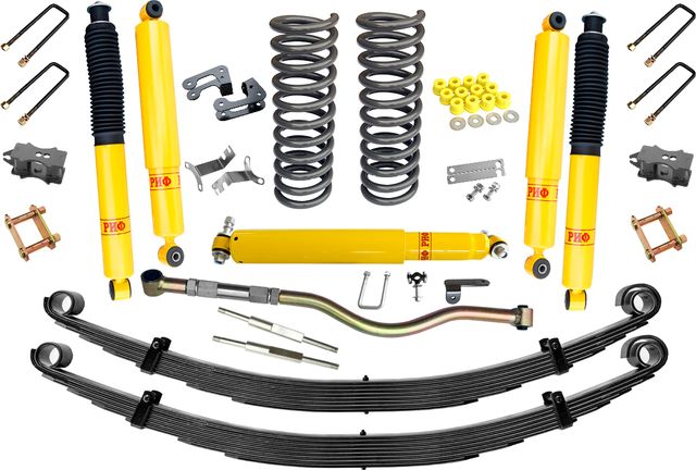 Лифт-комплект РИФ жесткий (постоянная нагрузка) для УАЗ Patriot (мех. раздатка ) 2005-2018, лифт 100 мм. Артикул RIF-Patr-100-D