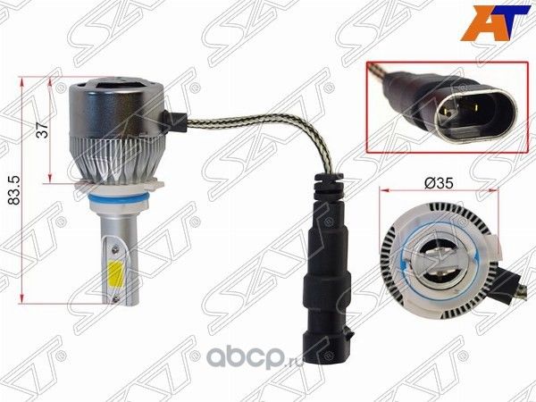 Комплект светодиодных ламп LED HB49006 36W3800L (SAT). Артикул STHB4LED