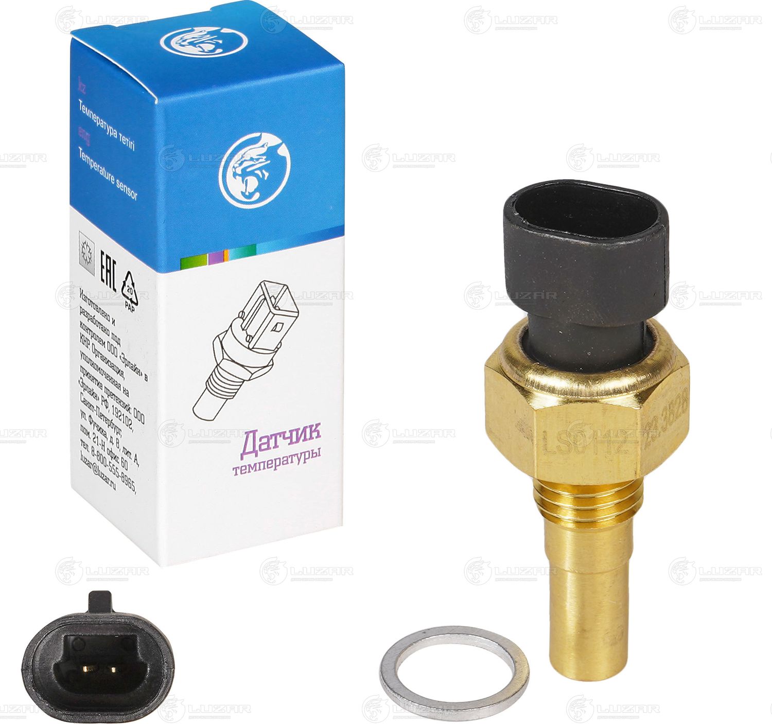 Датчик температуры охлаждающей жидкости Luzar. Артикул LS 0112