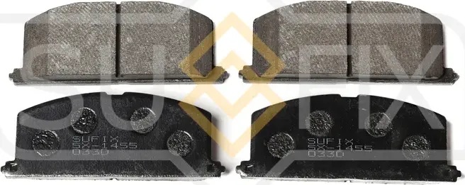 Колодки дисковые тормозные передние правые/левые DAIHATSU ALTIS Hatchback 1996-2 (Sufix). Артикул SX1455