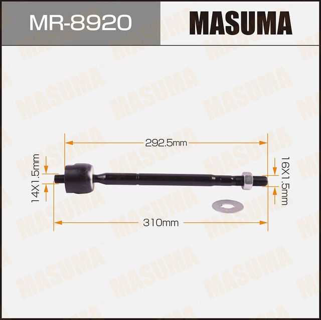 Рулевая тяга Masuma правая/левая для Toyota Hilux VIII 2015-2024. Артикул MR-8920