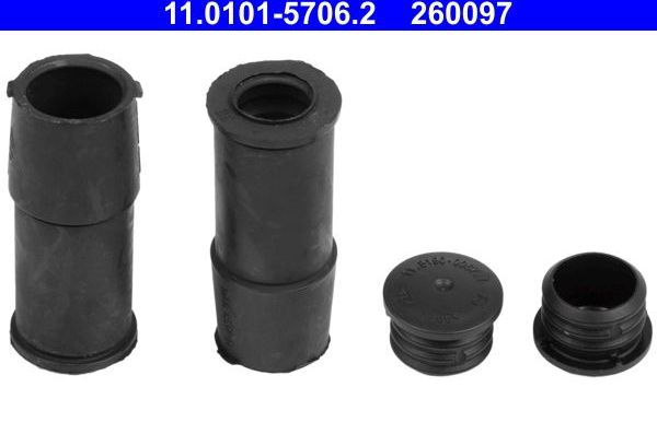 Направляющие тормозного суппорта (комплект) ATE передний для Volkswagen Touareg I 2002-2010. Артикул 11.0101-5706.2