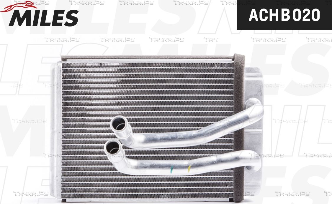 Радиатор отопителя (печки) Miles (алюминий) для Hyundai Sonata IV (EF) 1998-2004. Артикул ACHB020
