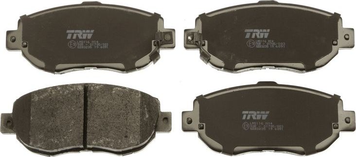 Тормозные колодки TRW COTEC. Артикул GDB3235