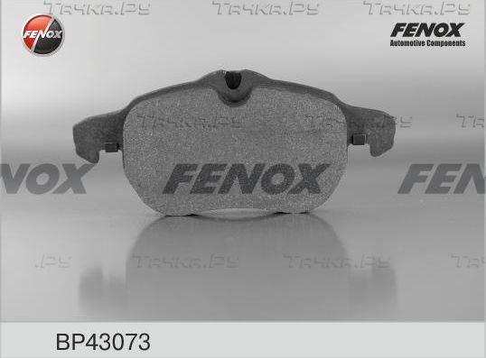 Тормозные колодки Fenox передние для Saab 9-3 II 2002-2015. Артикул BP43073