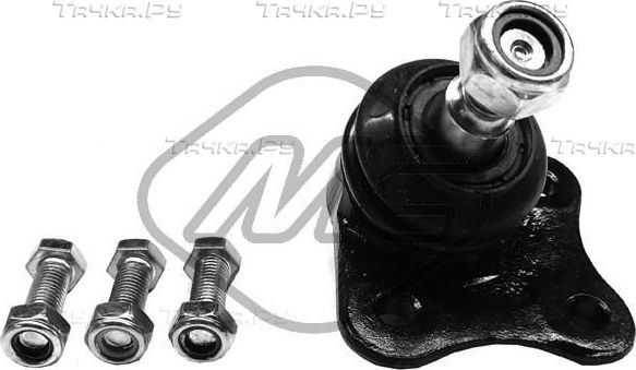 Шаровая опора Metalcaucho передняя левая для Audi S3 I (8L) 1999-2003. Артикул 53024