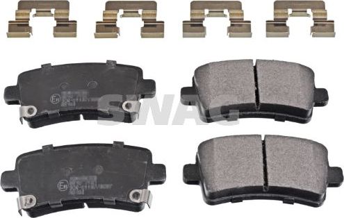 Тормозные колодки SWAG. Артикул 40 11 6147