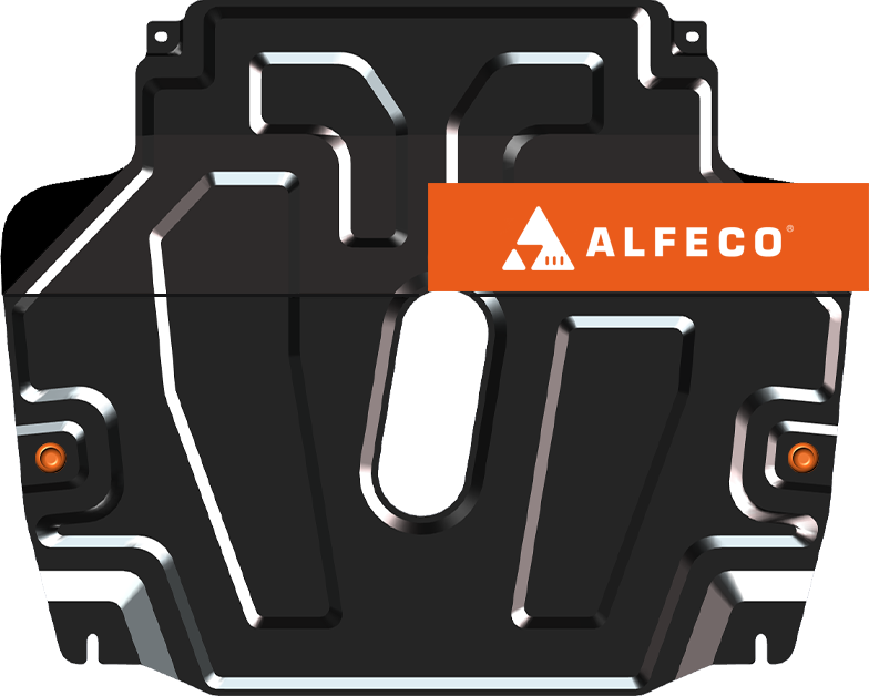 Защита Alfeco для картера и КПП Chevrolet Aveo II T300 2012-2026. Артикул ALF.03.15