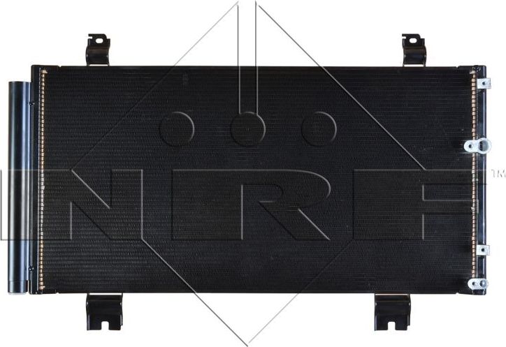 Радиатор кондиционера (конденсатор) NRF (алюминий). Артикул 350100