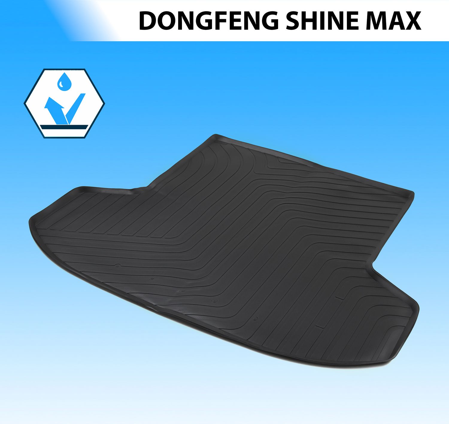 Коврик Rival в багажник для DongFeng Shine Max 2021-2026. Артикул 19305002
