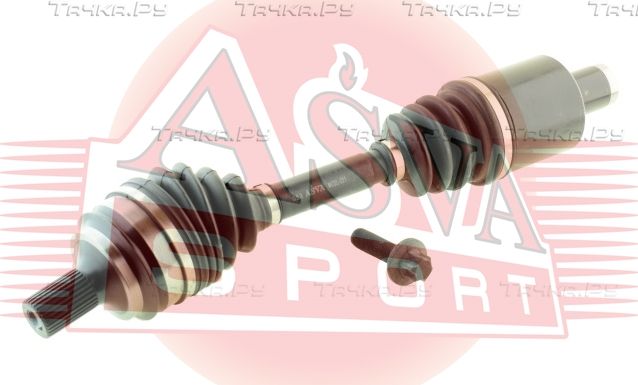 Полуось (привод в сборе, приводной вал) Asva. Артикул MEDL-221