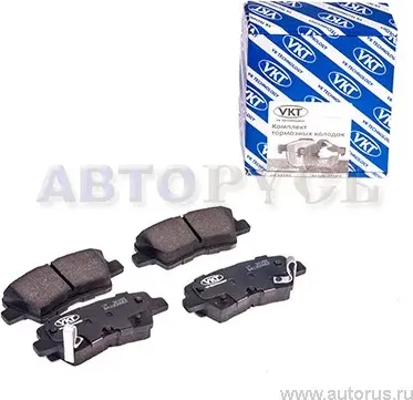 Колодки тормозные задние HYUNDAI Solaris <17. i40. KIA Rio III (VK Technology). Артикул VT32155
