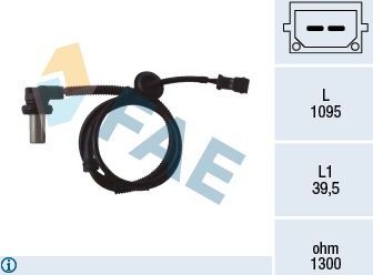 Датчик ABS FAE. Артикул 78062