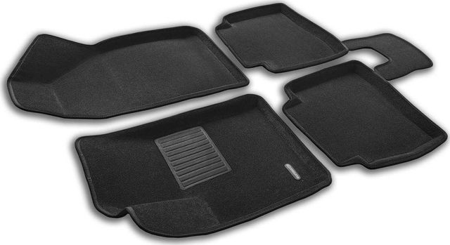 Коврики текстильные Euromat 3D Business для салона Kaiyi E5 2023-2026. Артикул EMC3D-001475