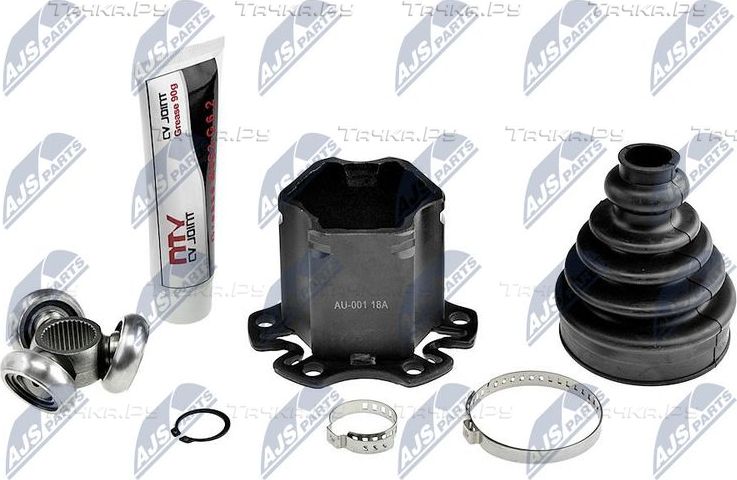 Шрус внутренний (граната) NTY передний для SEAT Exeo 2008-2013. Артикул NPW-AU-001