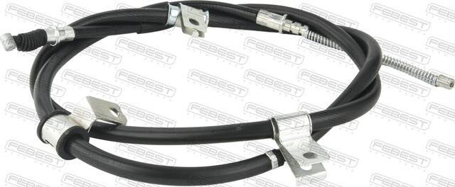 Трос ручника (тросик ручного тормоза) Febest задний правый для Mitsubishi Pajero Sport II 2009-2016. Артикул 04100-KH4RH