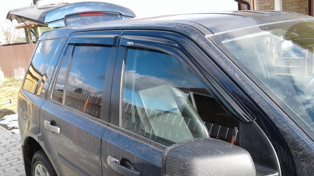 Дефлекторы V-Star для окон Land Rover Freelander II 2007-2014. Артикул D47020