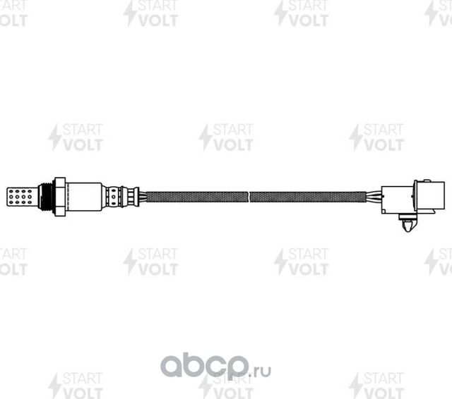 Лямбда-зонд (кислородный датчик) StartVOLT для Mitsubishi Pajero III 2000-2007. Артикул VS-OS 1100