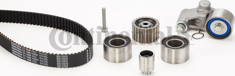 Ремень ГРМ с роликами (комплект) ContiTech. Артикул CT1058K3