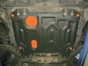 Защита Alfeco для картера и КПП Nissan X-Trail Т32 2015-2025. Артикул ALF.15.480st
