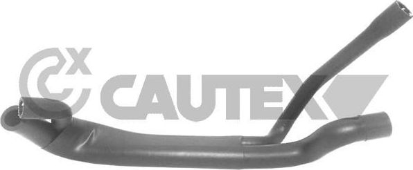 Патрубок вентиляции картера BMW  3 E36/E46 1.6/1.8, 5 E34 M43 Cautex (резина). Артикул 757477
