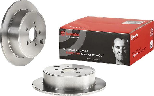 Тормозной диск Brembo PRIME LINE задний для Subaru Outback IV 2009-2014. Артикул 08.C252.10