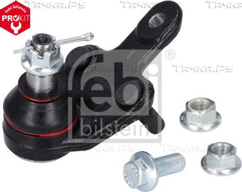 Шаровая опора Febi Bilstein ProKit передняя левая нижняя для Toyota Highlander II (U40) 2007-2014. Артикул 48223