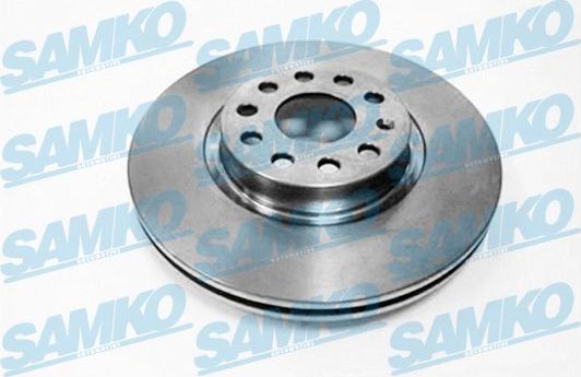 Тормозной диск Samko передний для Buick Century IV 1977-1981. Артикул A1004V