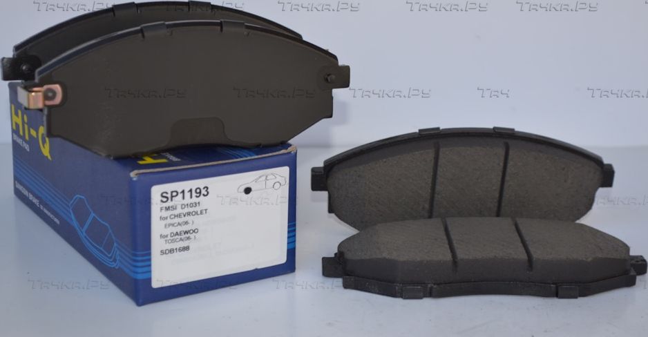 Тормозные колодки Sangsin Hi-Q. Артикул SP1193