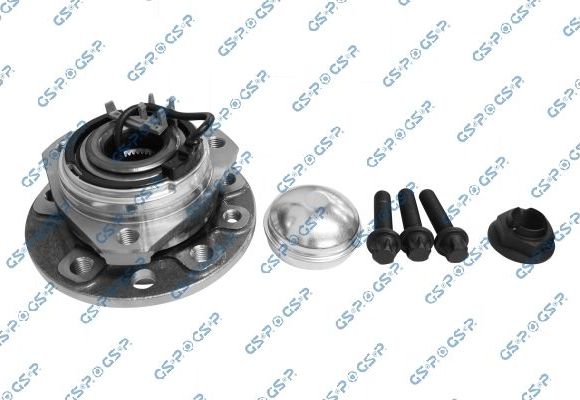 Ступичный подшипник (комплект) GSP передний правый/левый для Opel Zafira B 2005-2019. Артикул 9333070K