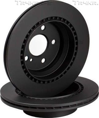 Тормозной диск Zentparts задний для Mazda 5 II (CW) 2010-2015. Артикул Z06138