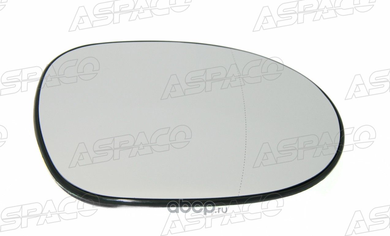 ЗЕРКАЛЬНЫЙ ЭЛЕМЕНТ ЛЕВЫЙ С ПОДОГРЕВОМ ДВОЙНОЙ (L) HONDA CIVIC (05-12) (Aspaco). Артикул AP76533