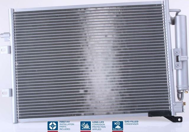 Радиатор кондиционера (конденсатор) Nissens (алюминий) для Renault Modus I 2004-2012. Артикул 940125