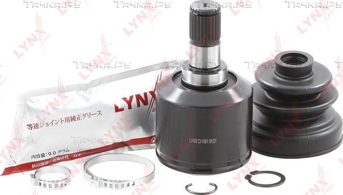 Шрус внутренний (граната) LYNXauto передний левый для Hyundai Santa Fe I 2001-2006. Артикул CI-1051