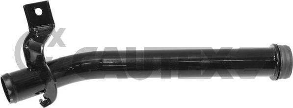 Патрубок радиатора (системы охлаждения) Cautex для Fiat Punto I 1993-1999. Артикул 757217