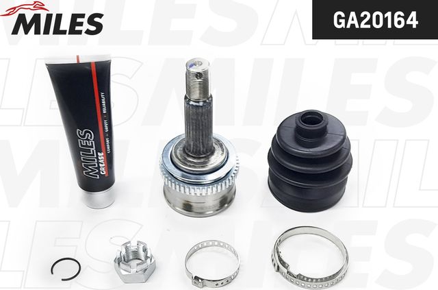 Шрус наружный (граната) Miles для Hyundai Getz I 2002-2009. Артикул GA20164